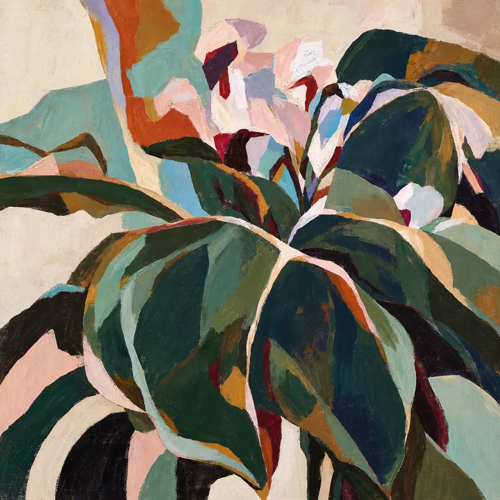 Large Tropical Leaves
