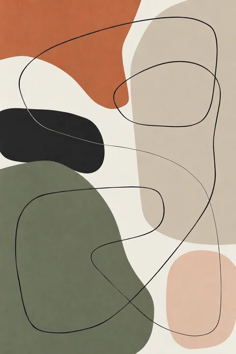 Looping Lines over Muted Forms