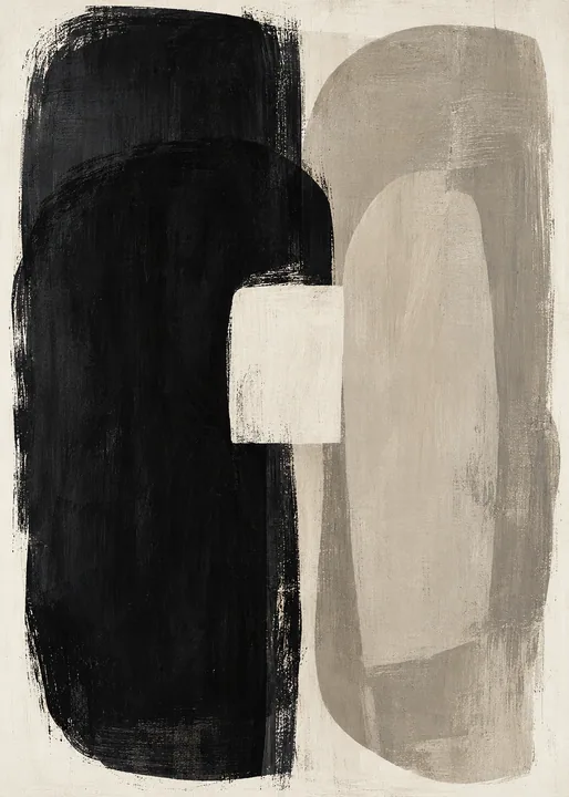 Monochrome Painted Blocks