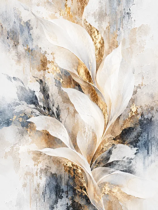 Pale Gold Petal Study