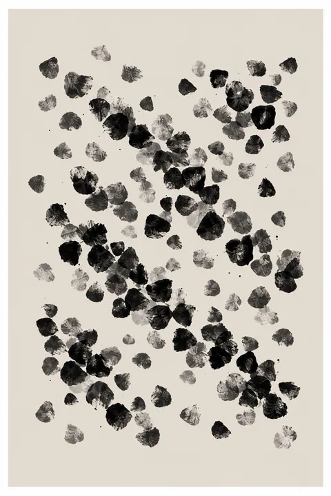 Scattered Ink Impressions