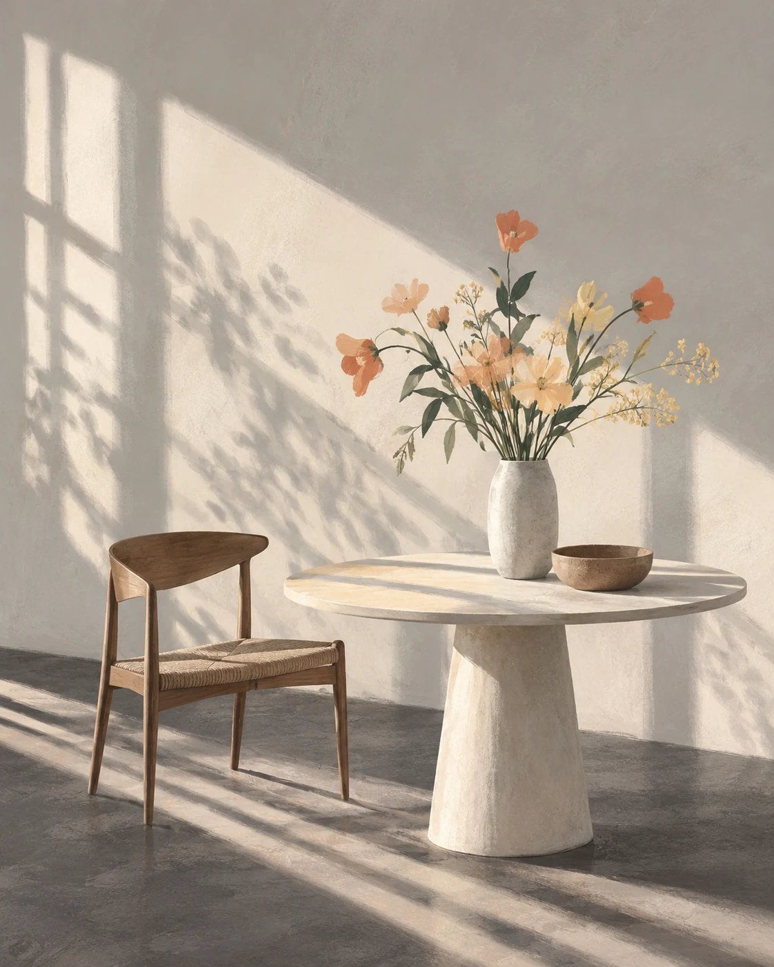 Sunlight in a Quiet Interior