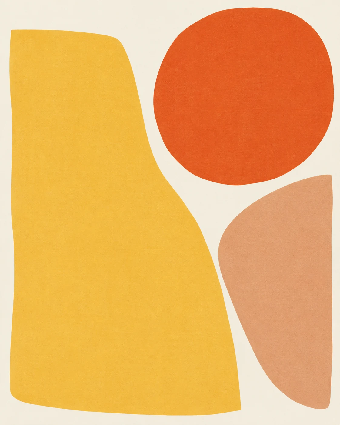 Sunlight in Yellow and Orange