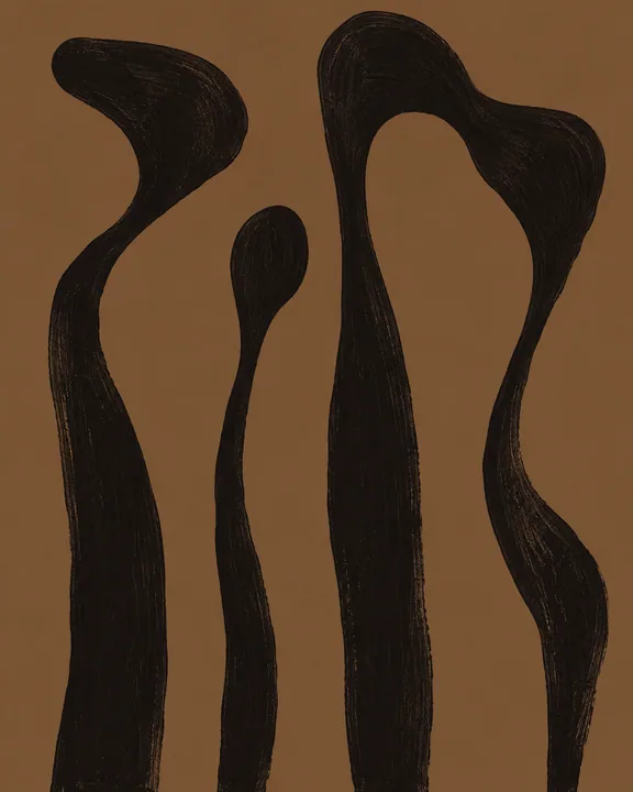 Two Dark Figures