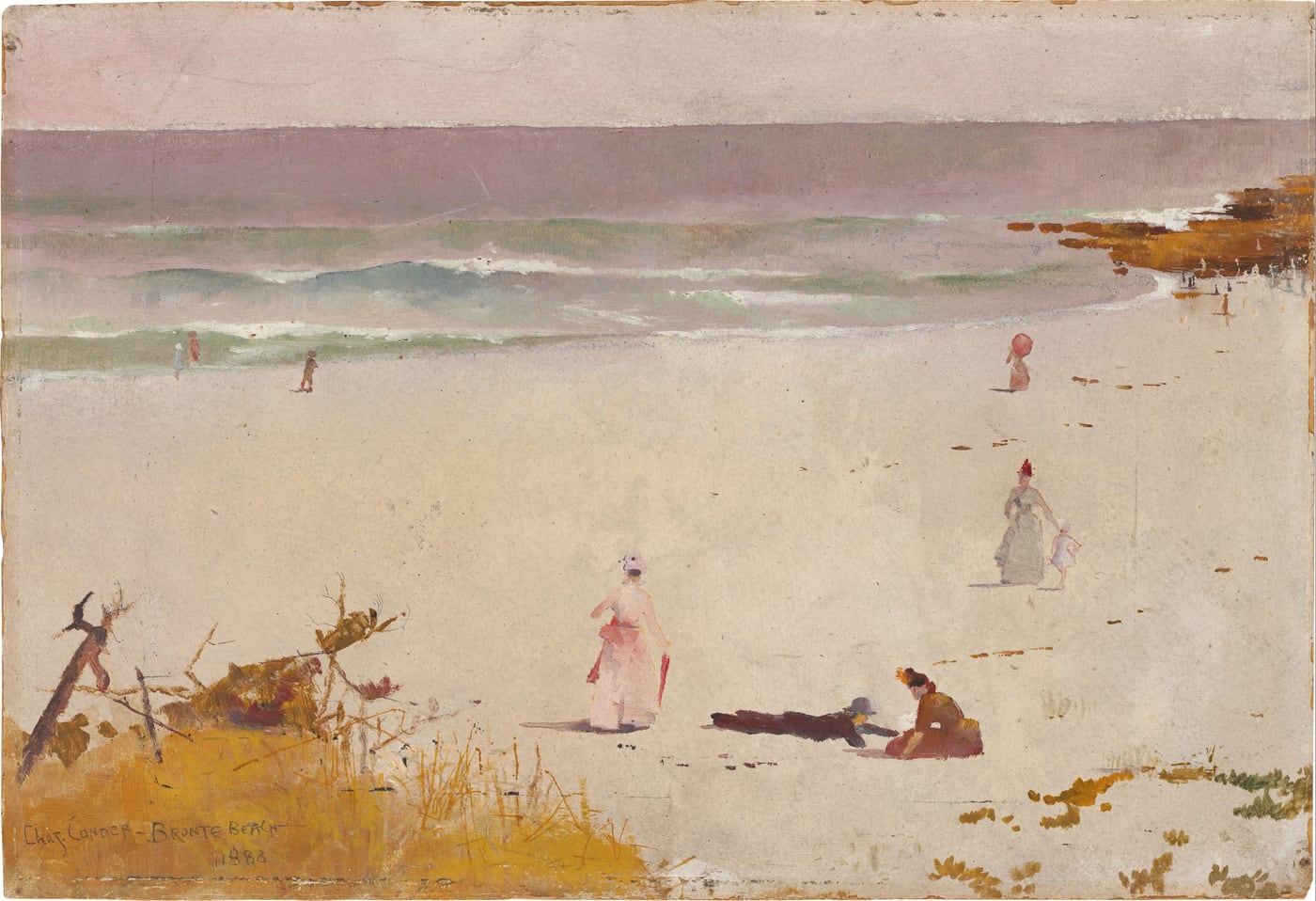 Bronte Beach by Charles Conder, c.1900 — digital art print download