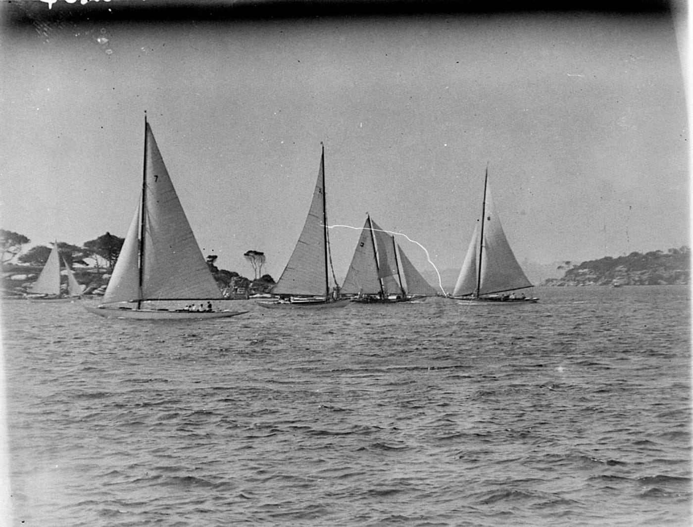 Yacht race by Sam Hood — digital art print download