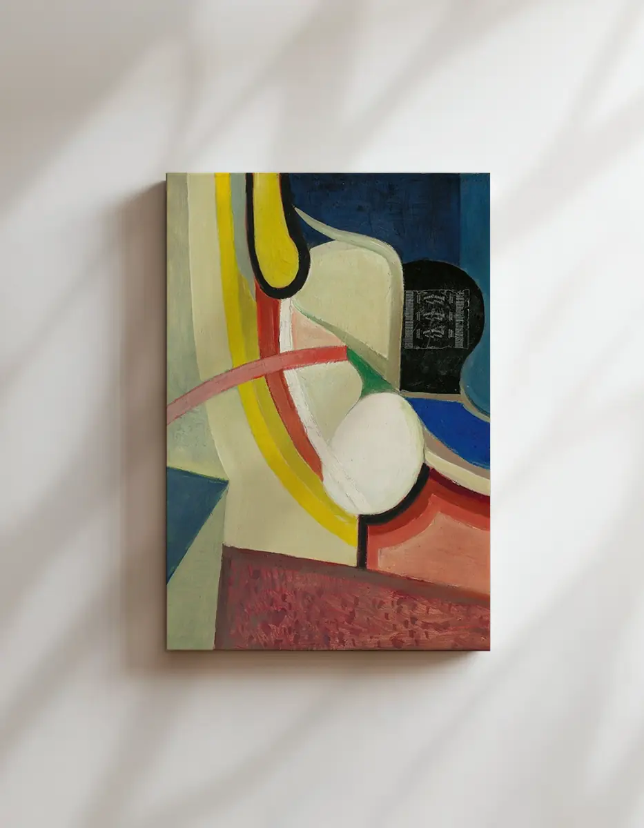 De treurende weduwe — in an interior 1