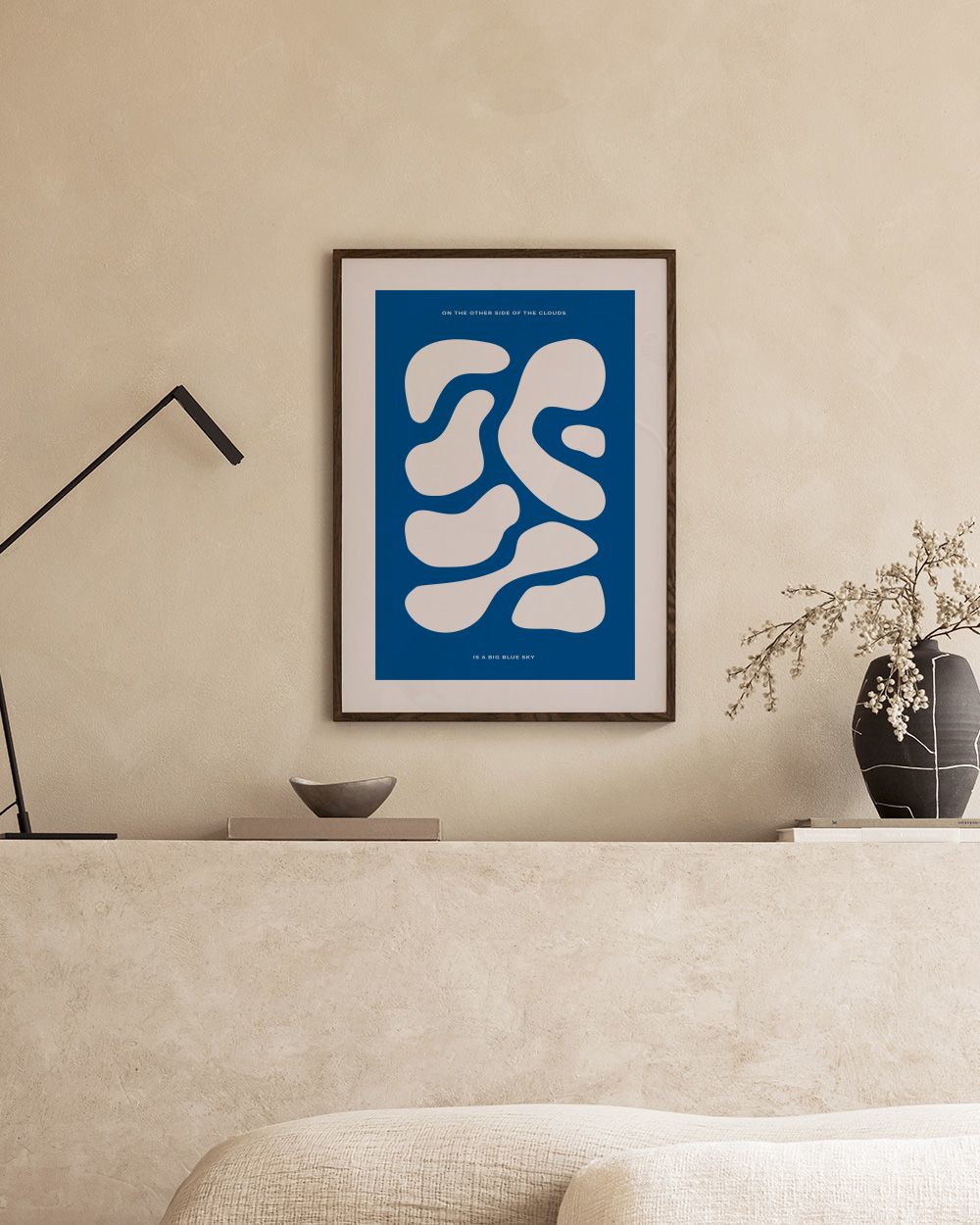 A Big Blue Sky Print