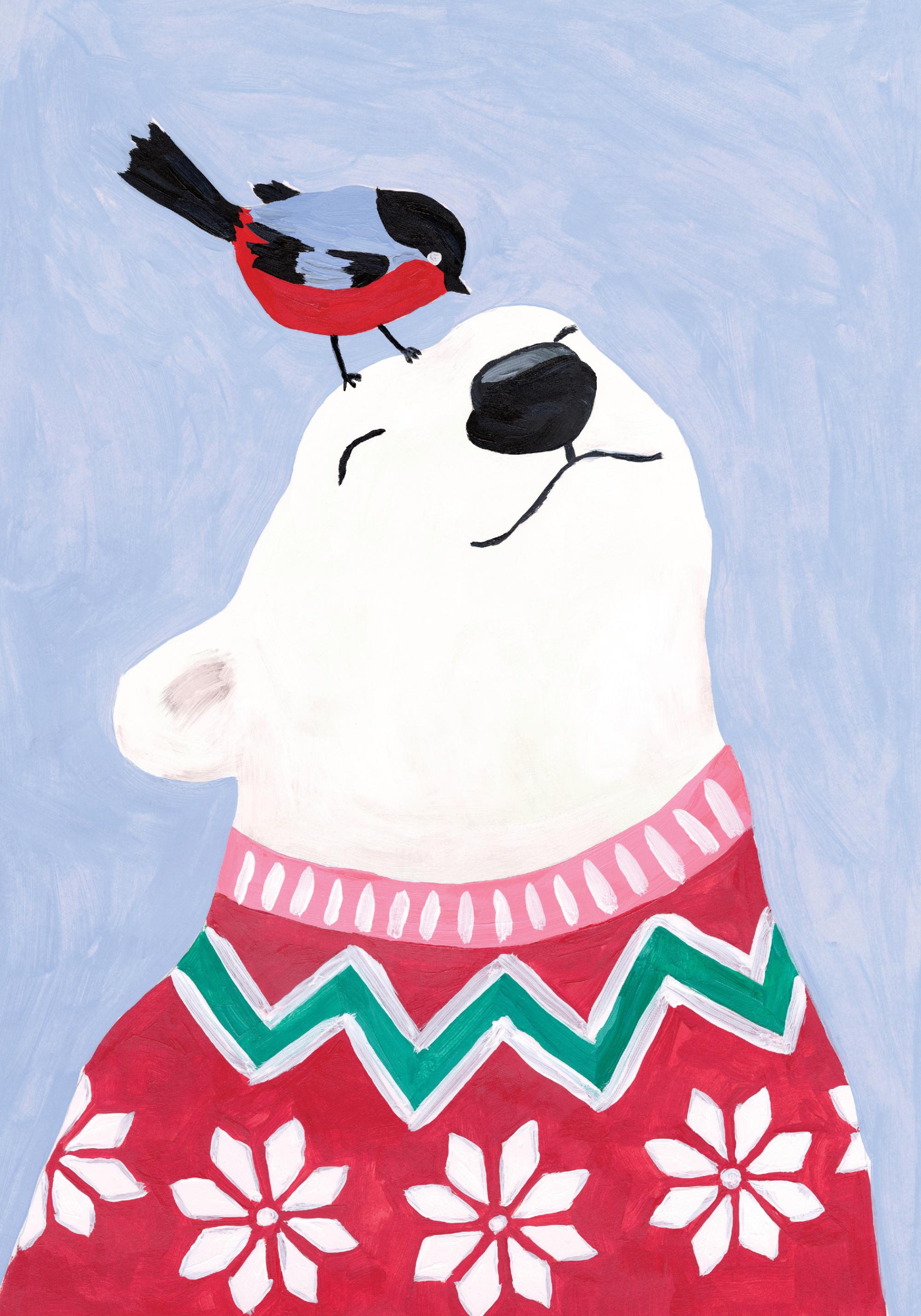 A Polar Bear Affair Print