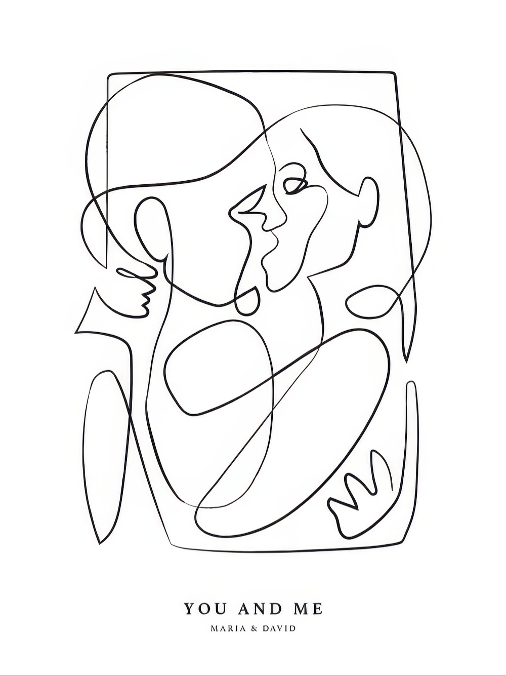 Abstract Figures No2 BW Personal