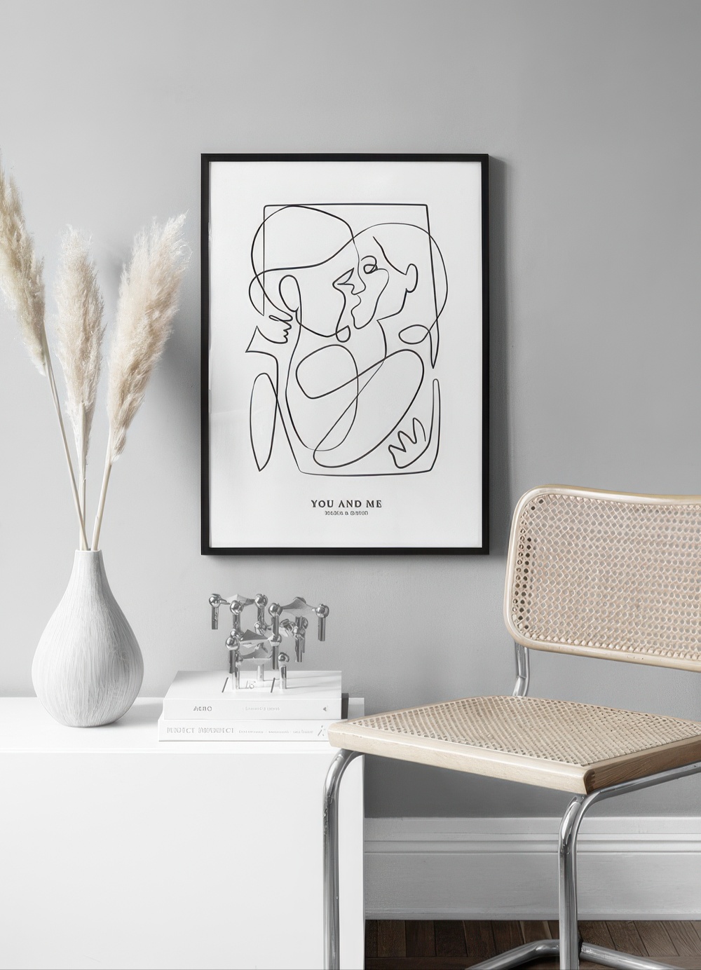 Abstract Figures No2 BW Personal