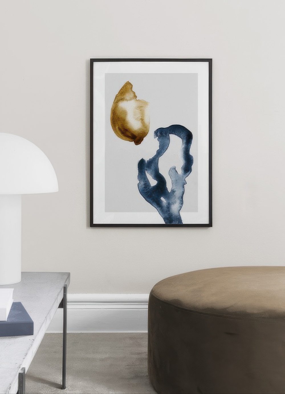 Abstract Floral No1 Print