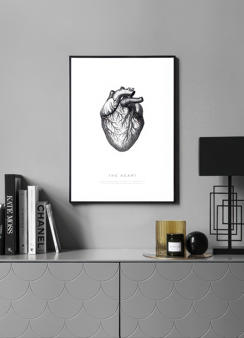 Anatomy of the Heart Print