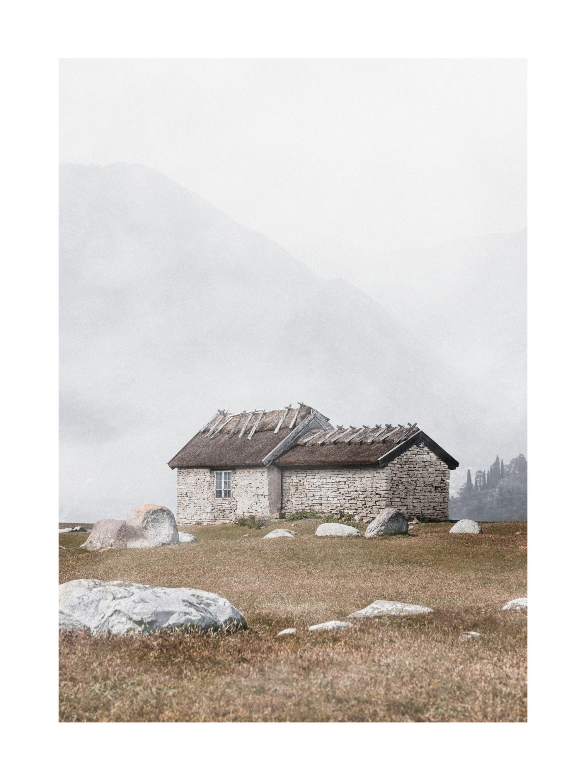Barren Cottage Print