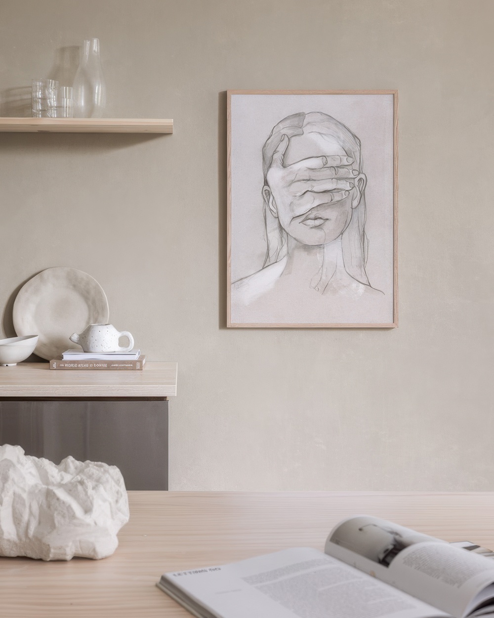 Blindfolded No1 Print