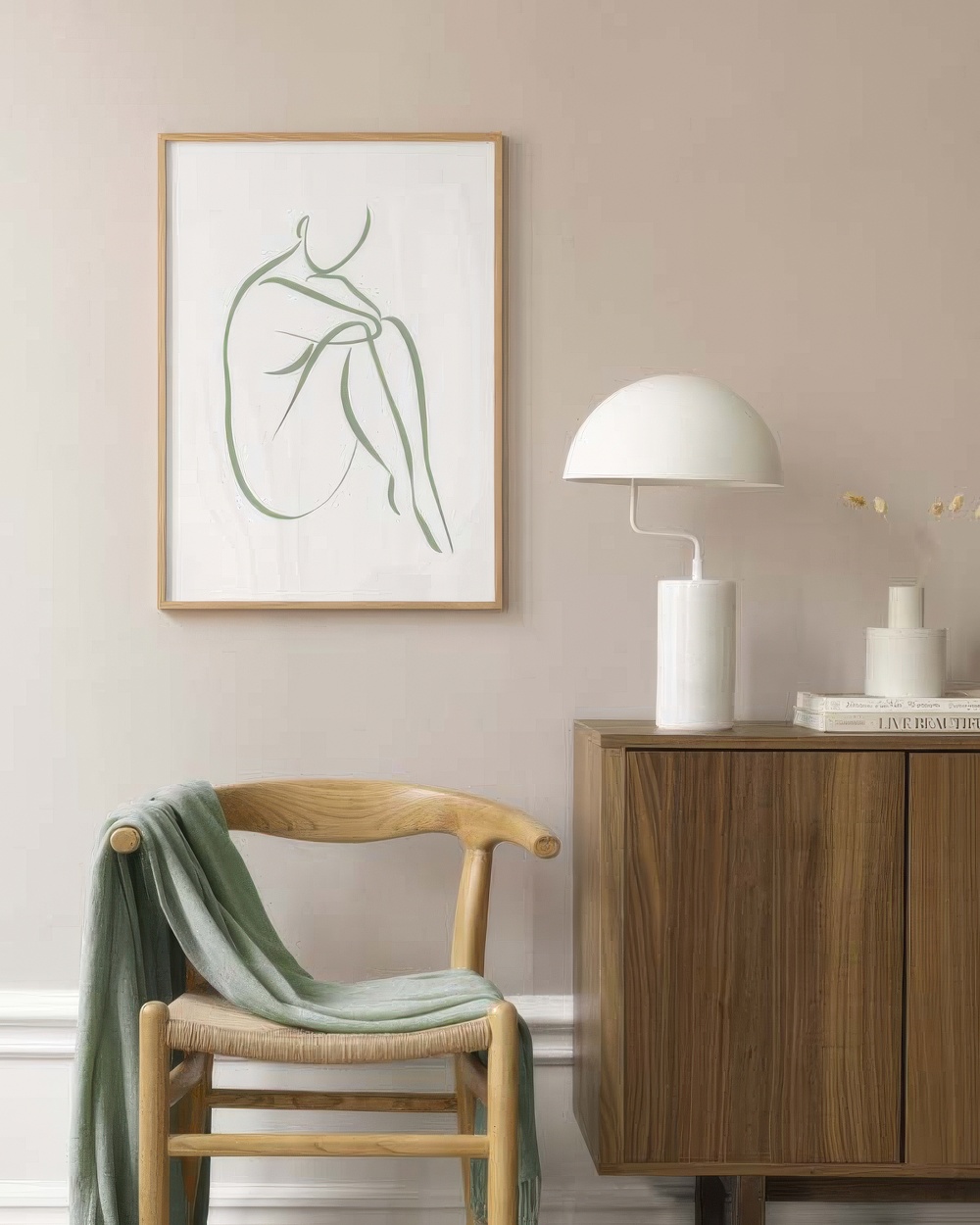 Body in Green No2 Print