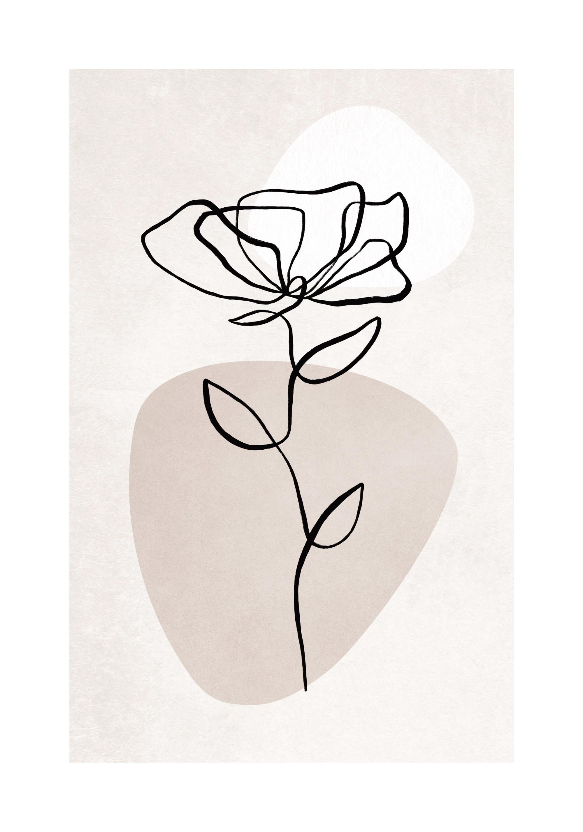 Botanical Lines No1 Print