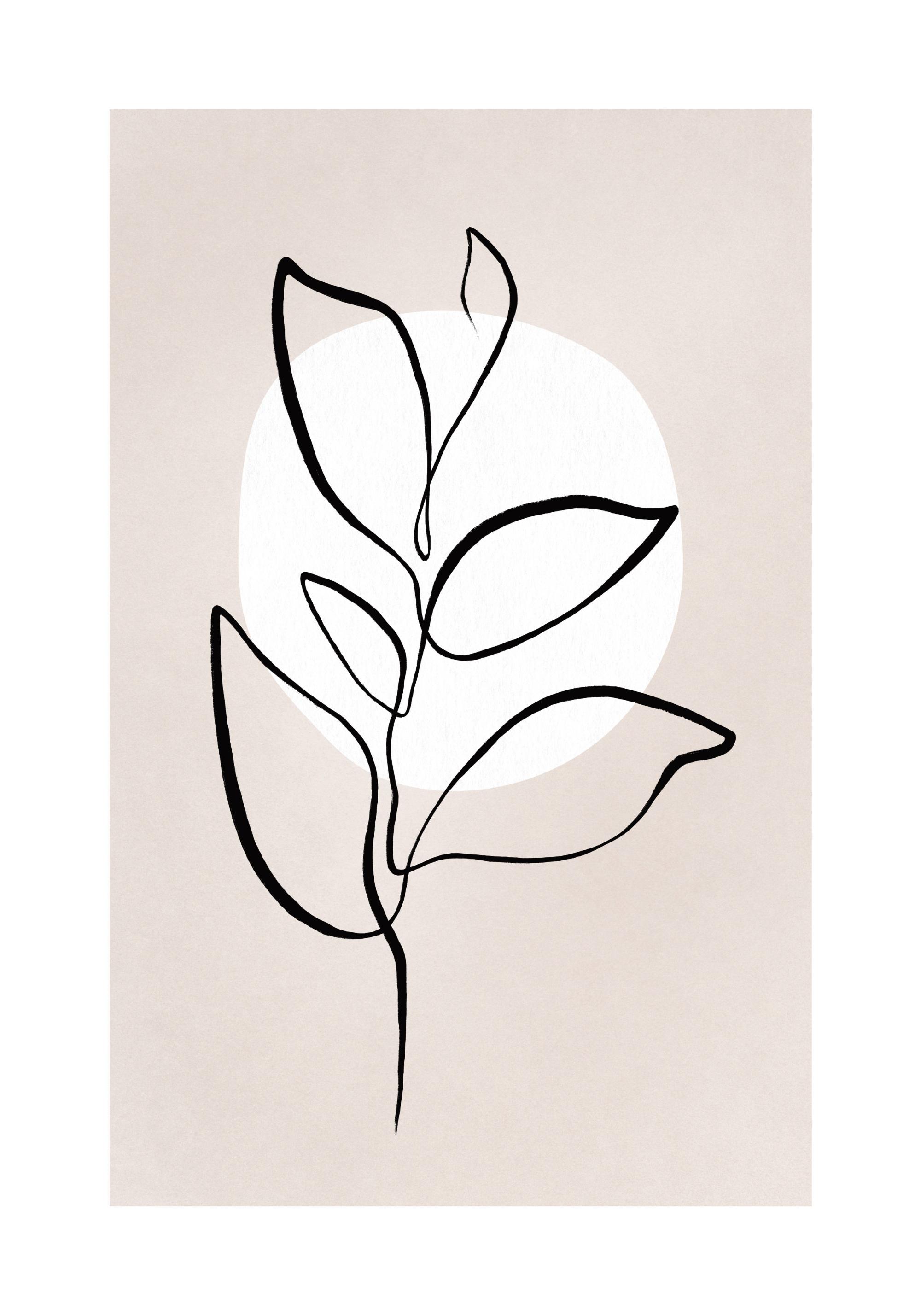 Botanical Lines No2 Print