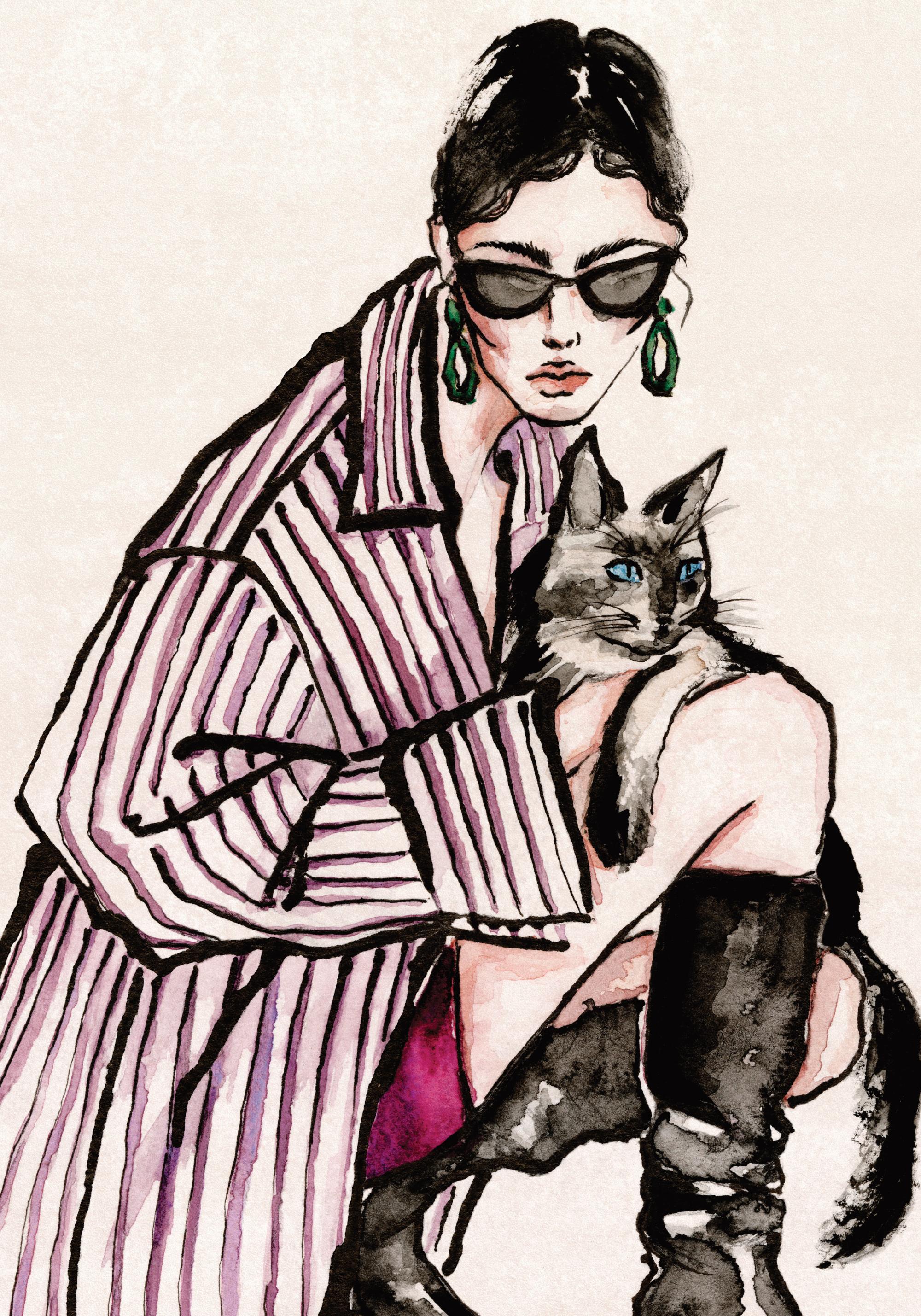 Cat Lady Print
