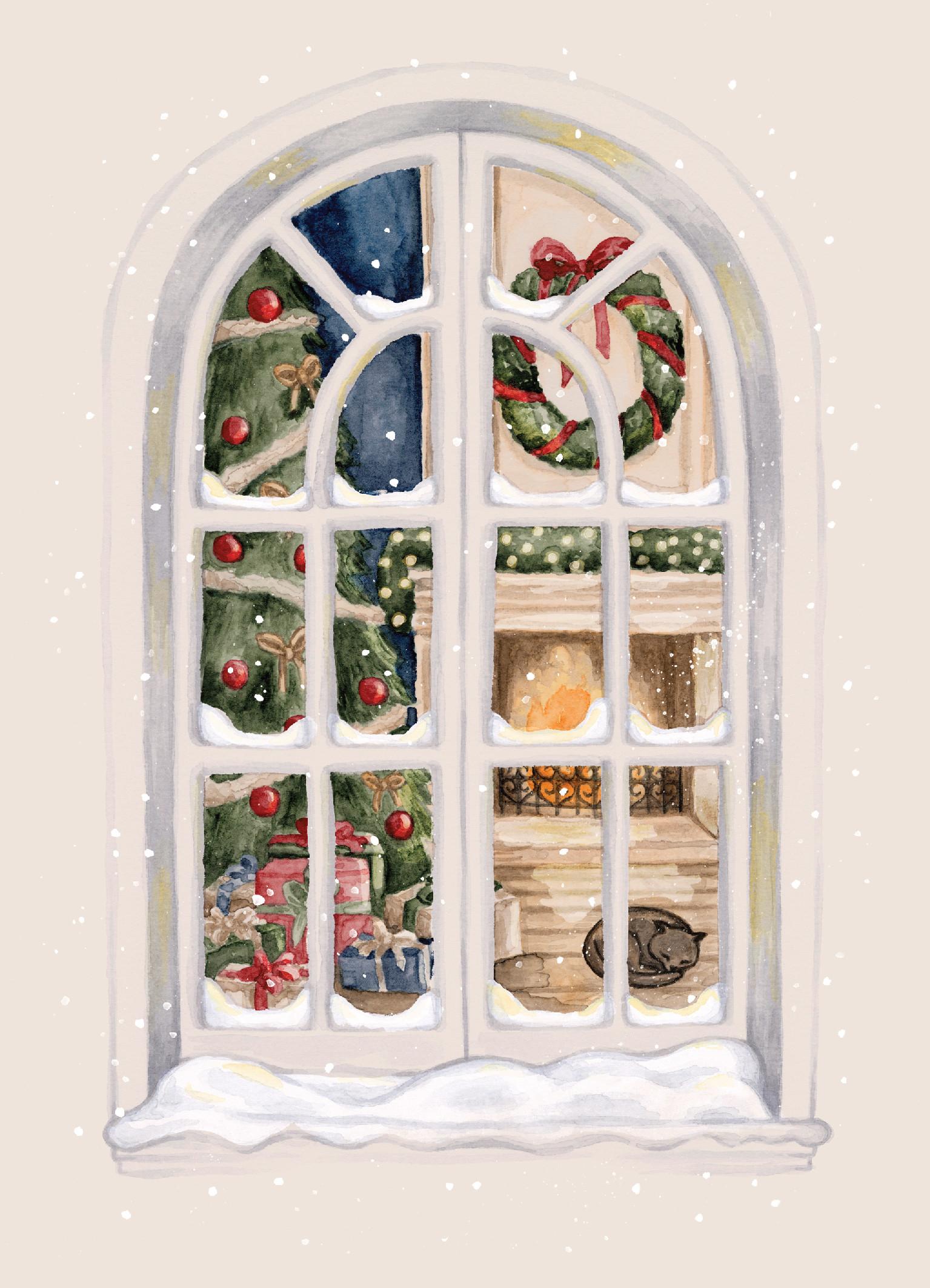 Christmas Inside Print