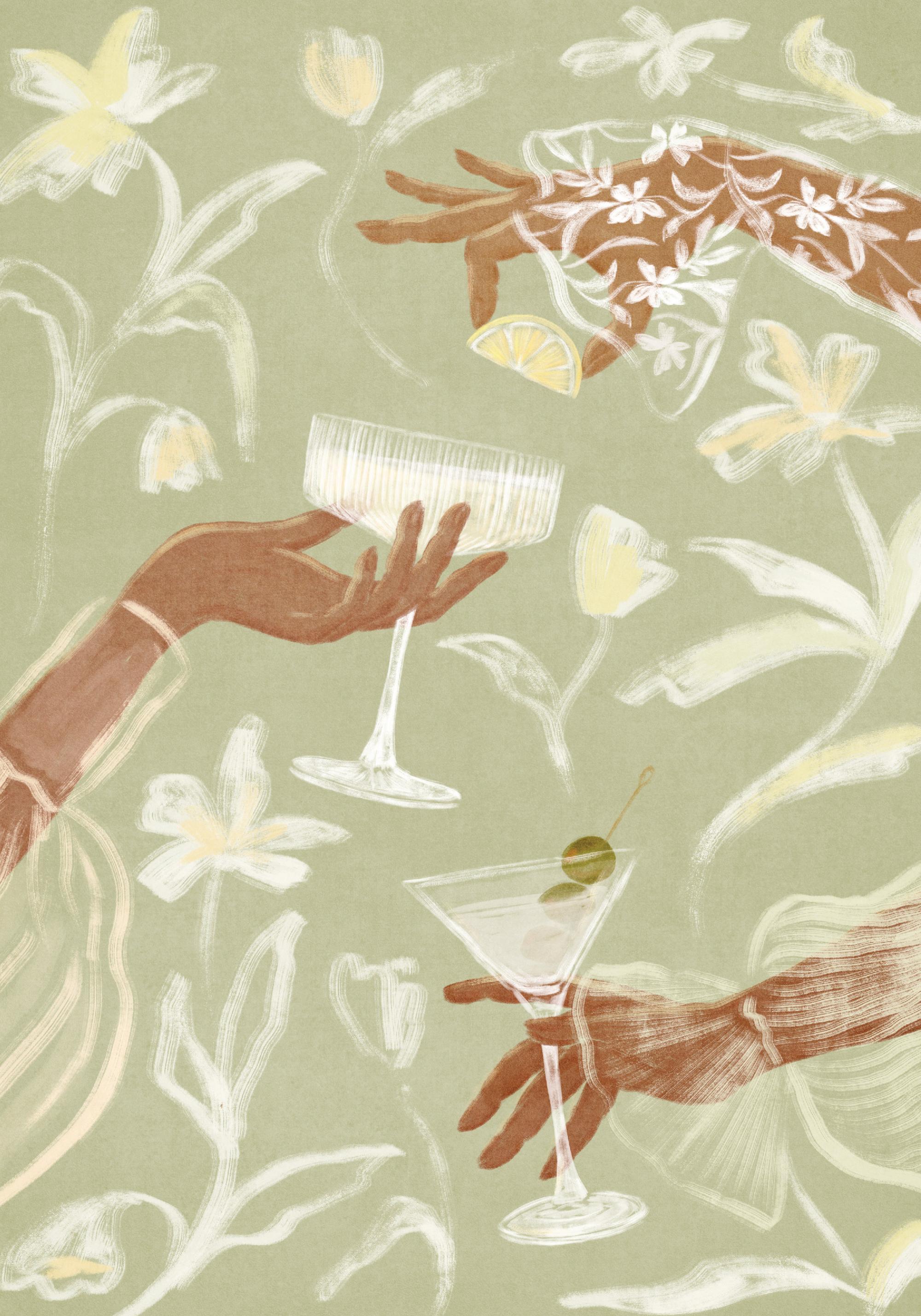 Cocktail Soirée Print