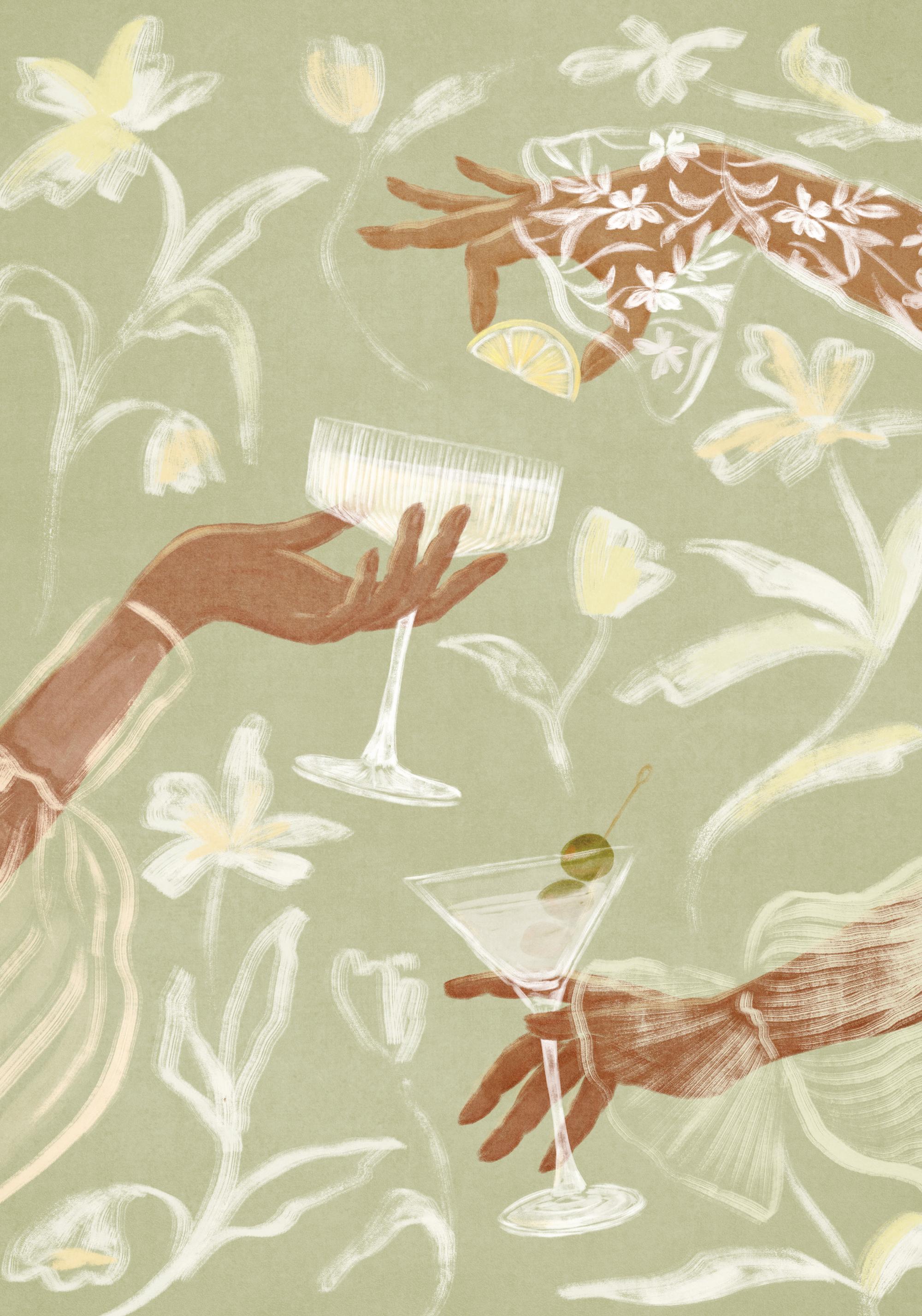 Cocktail Soirée Print