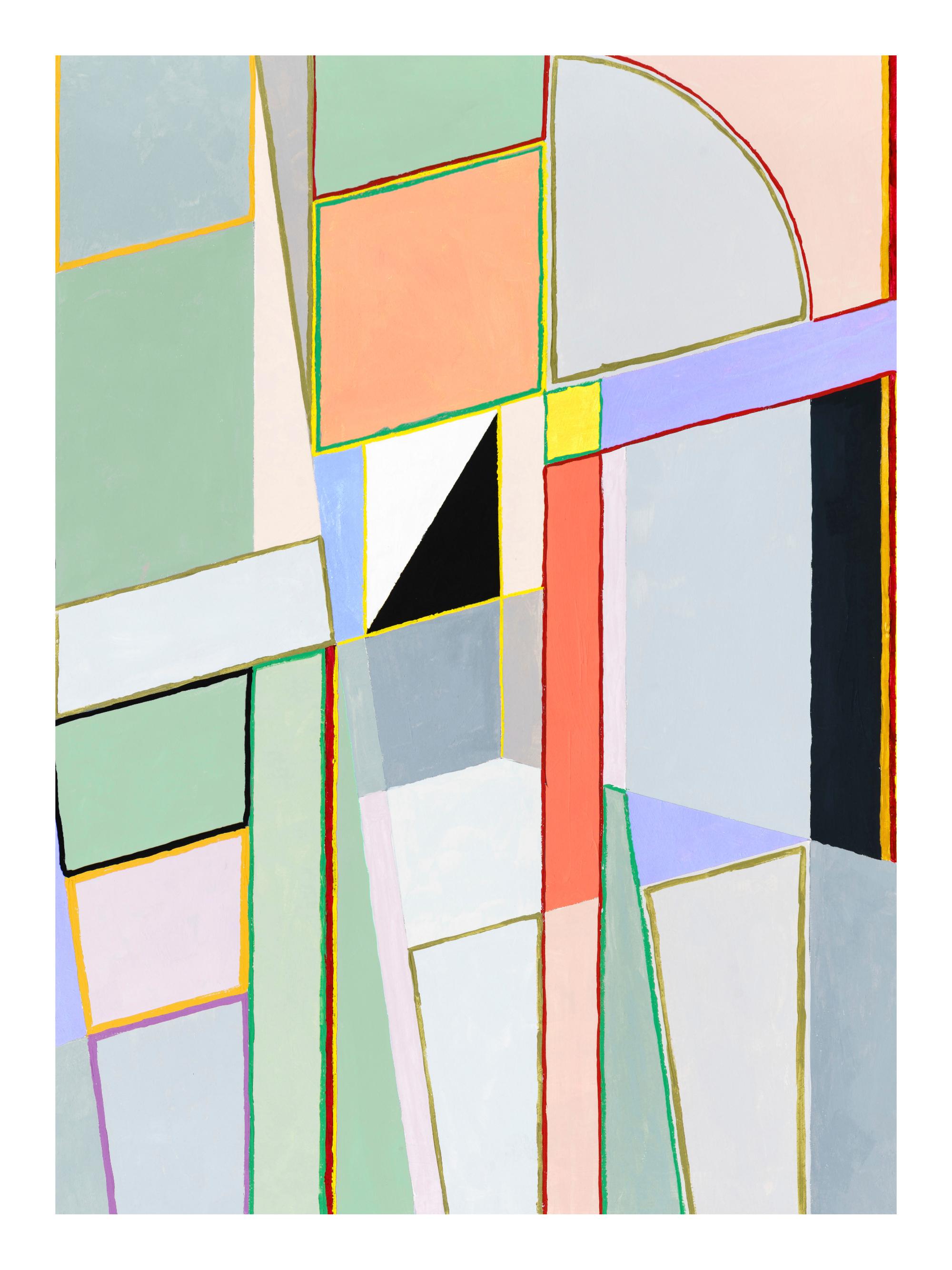 Color Block Painting No2 Print