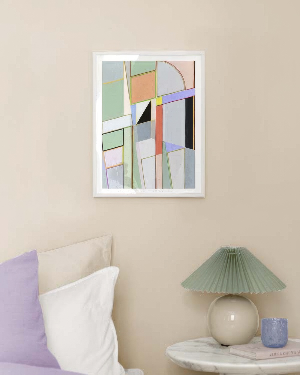 Color Block Painting No2 Print