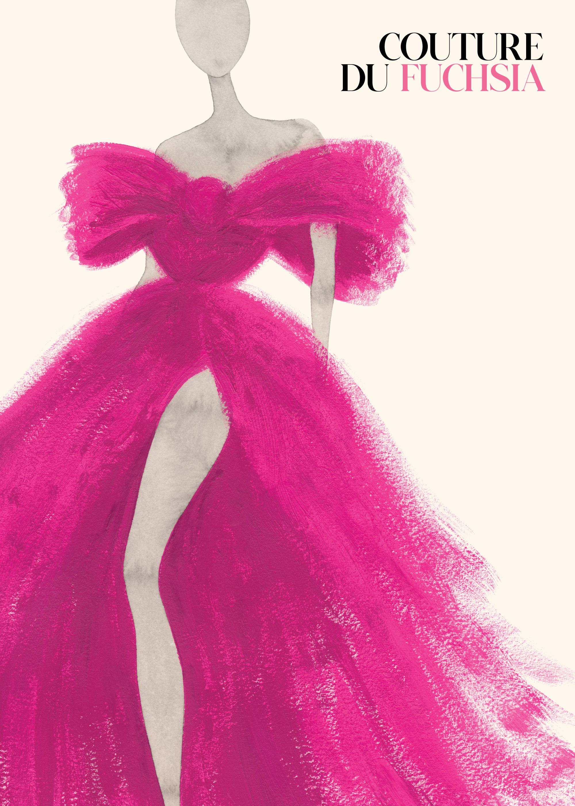 Couture du Fuchsia Print