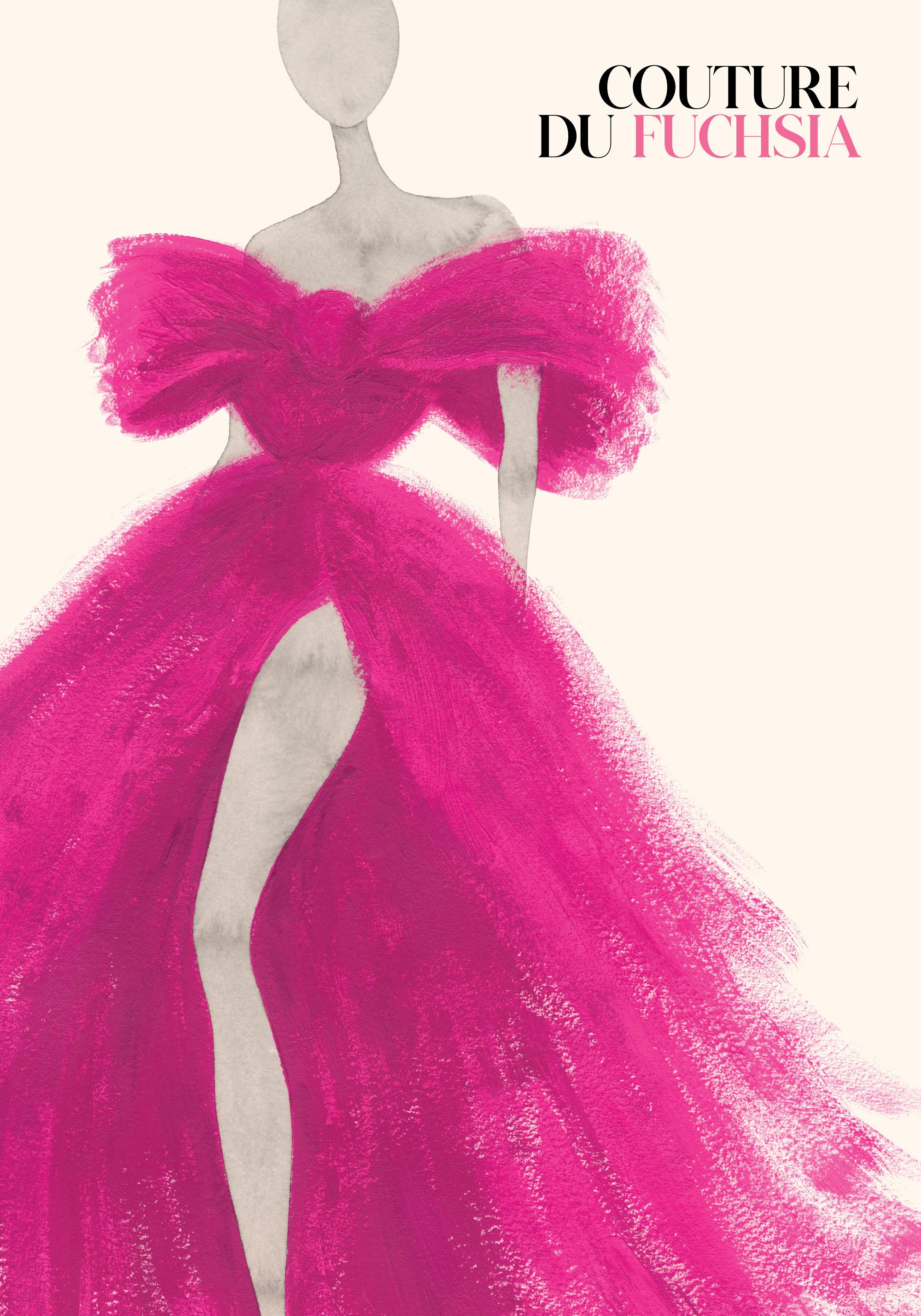 Couture du Fuchsia Print