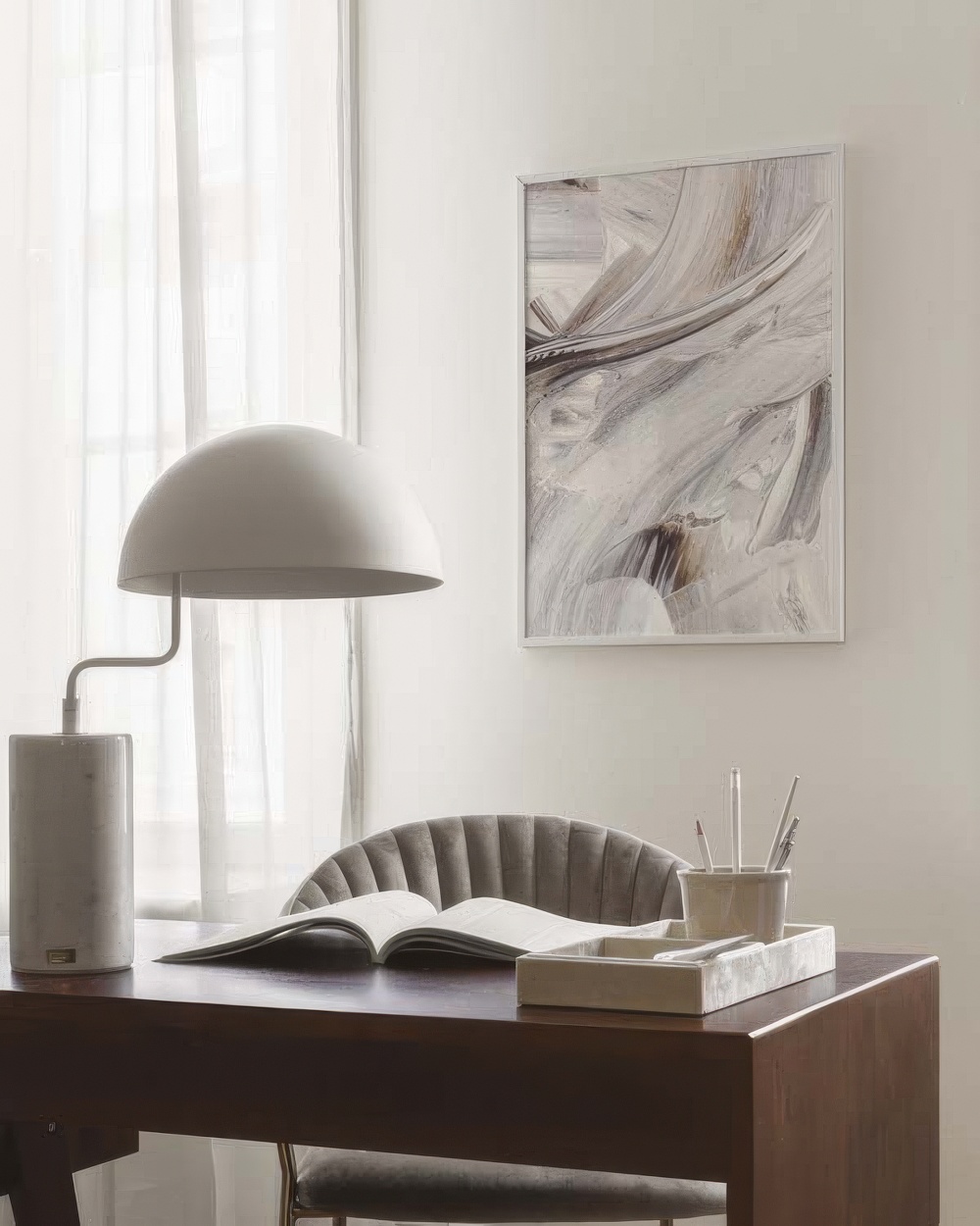 Creamy Roads No2 Print