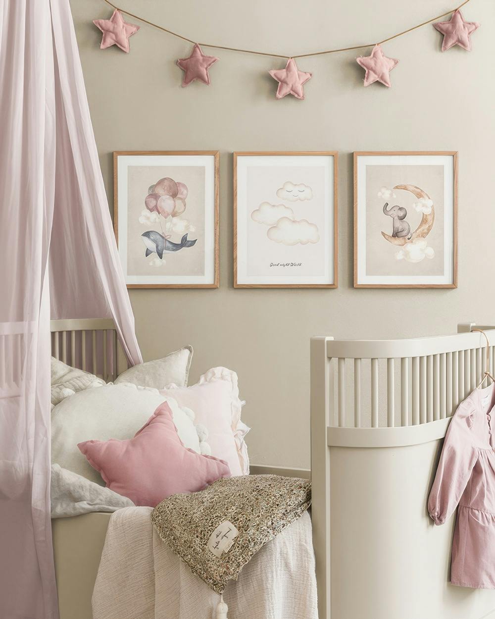 Dreaming Elephant Trio Poster pack