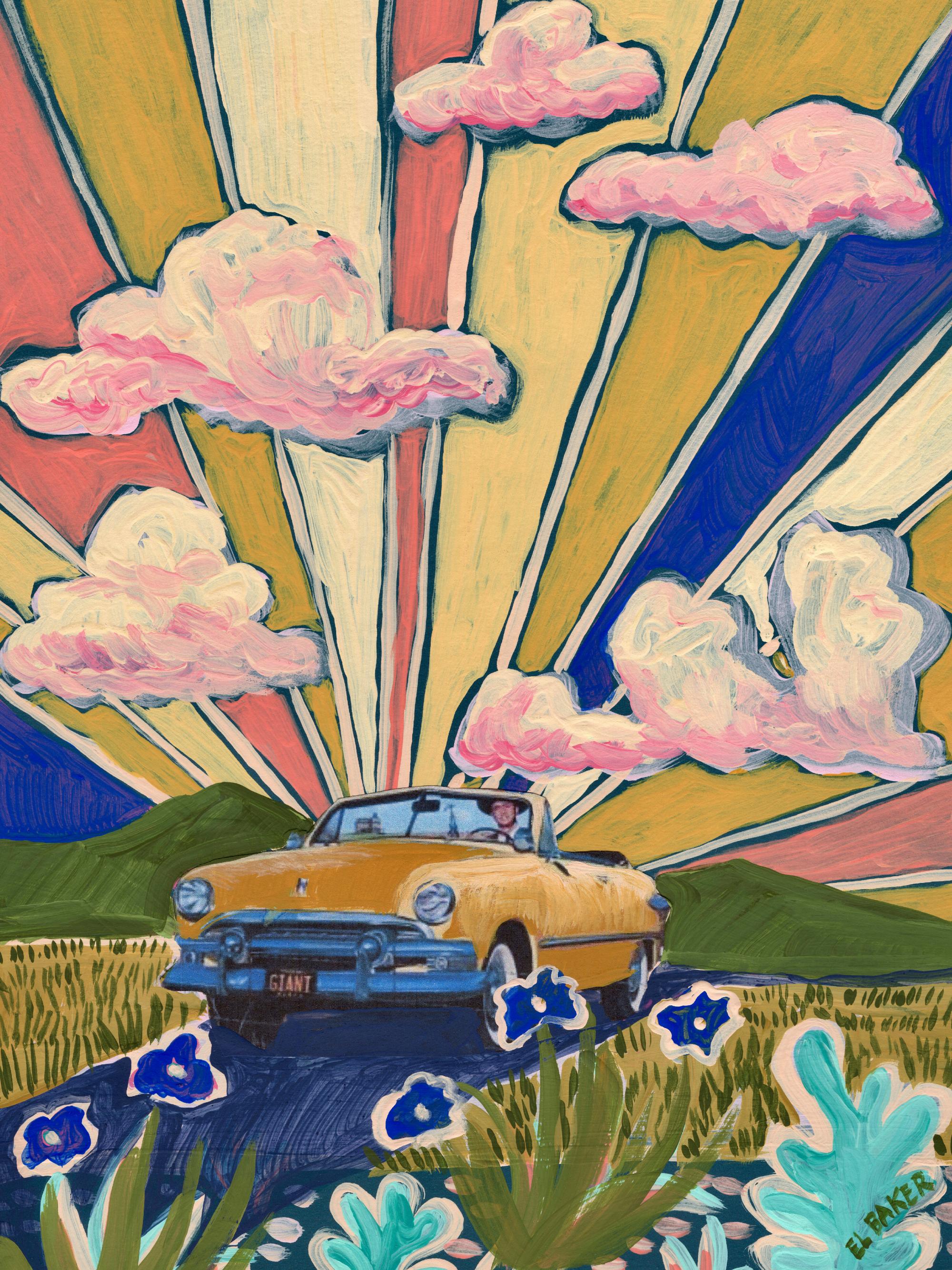 Eleanor Baker - Sunrise Ride Print