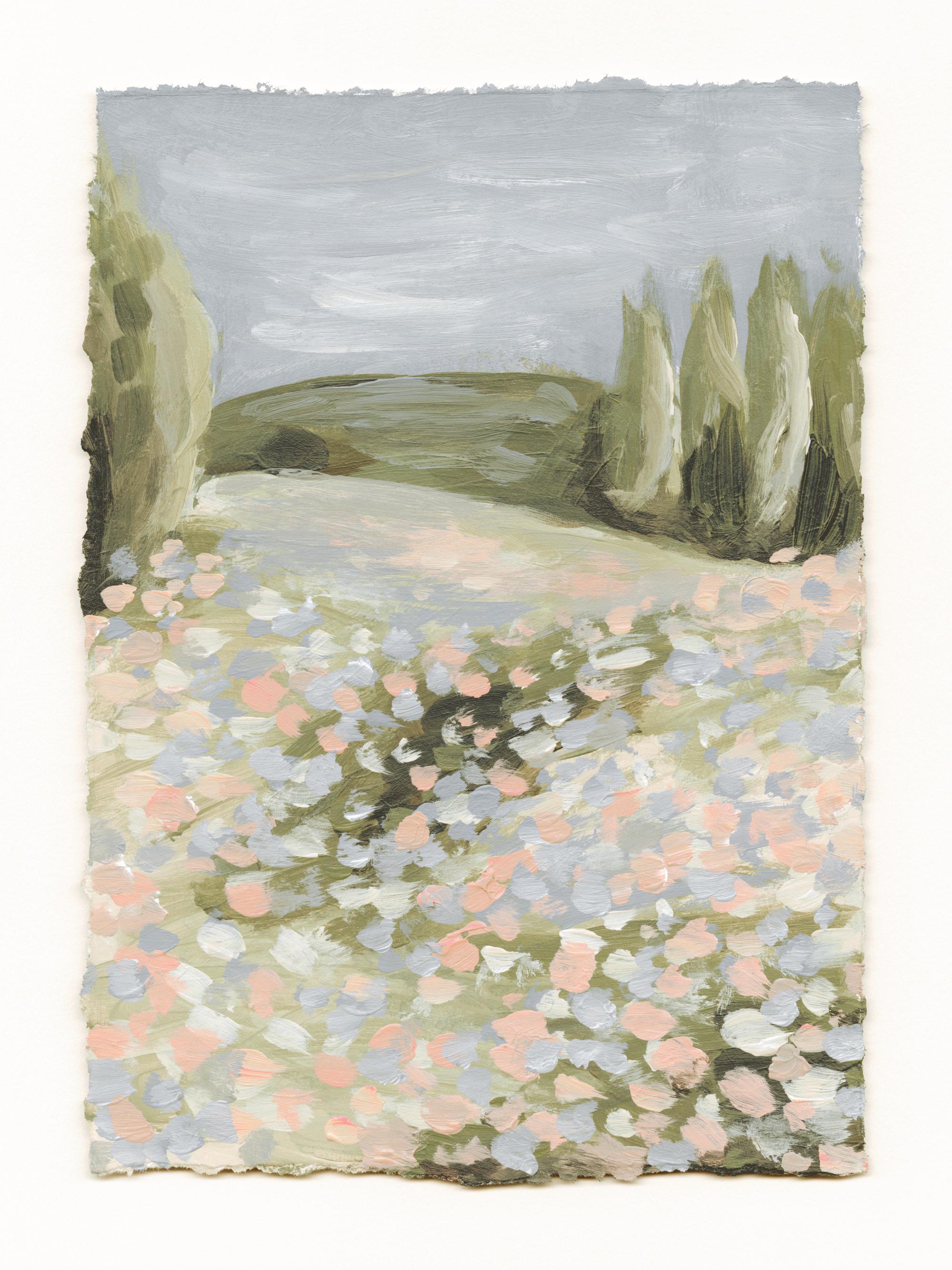 Floral Landscape Print