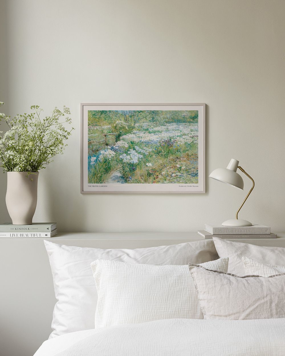 Frederick Childe Hassam - The Water Garden Print