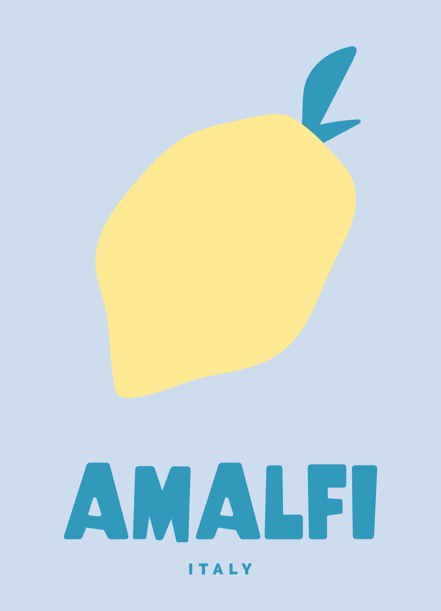Graphic Amalfi Print