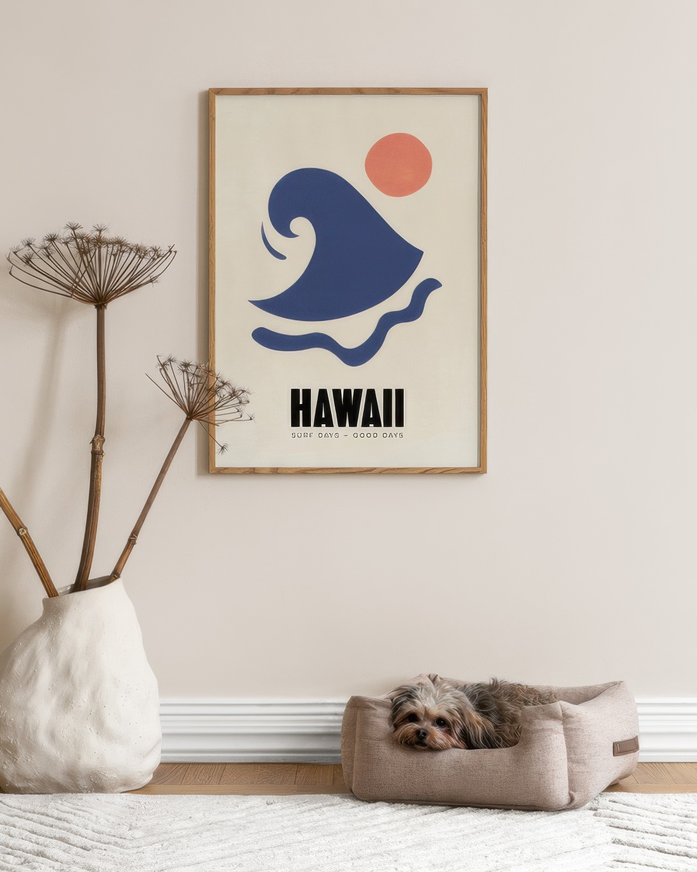Graphic Hawaii Print
