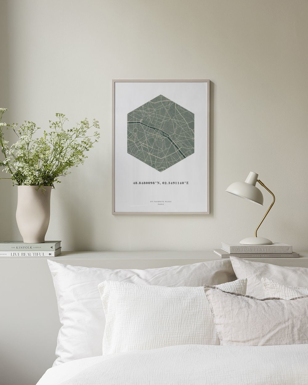 Hexagon Map Moss Personal