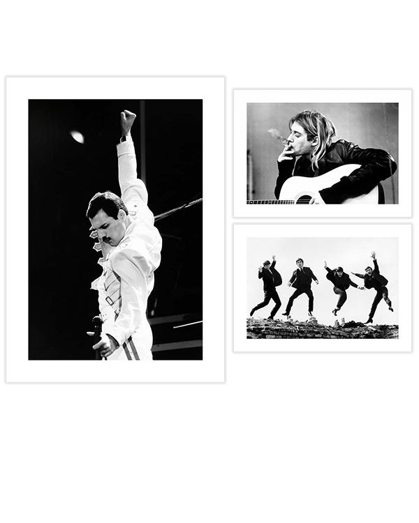 Iconic Music Trio Poster pack