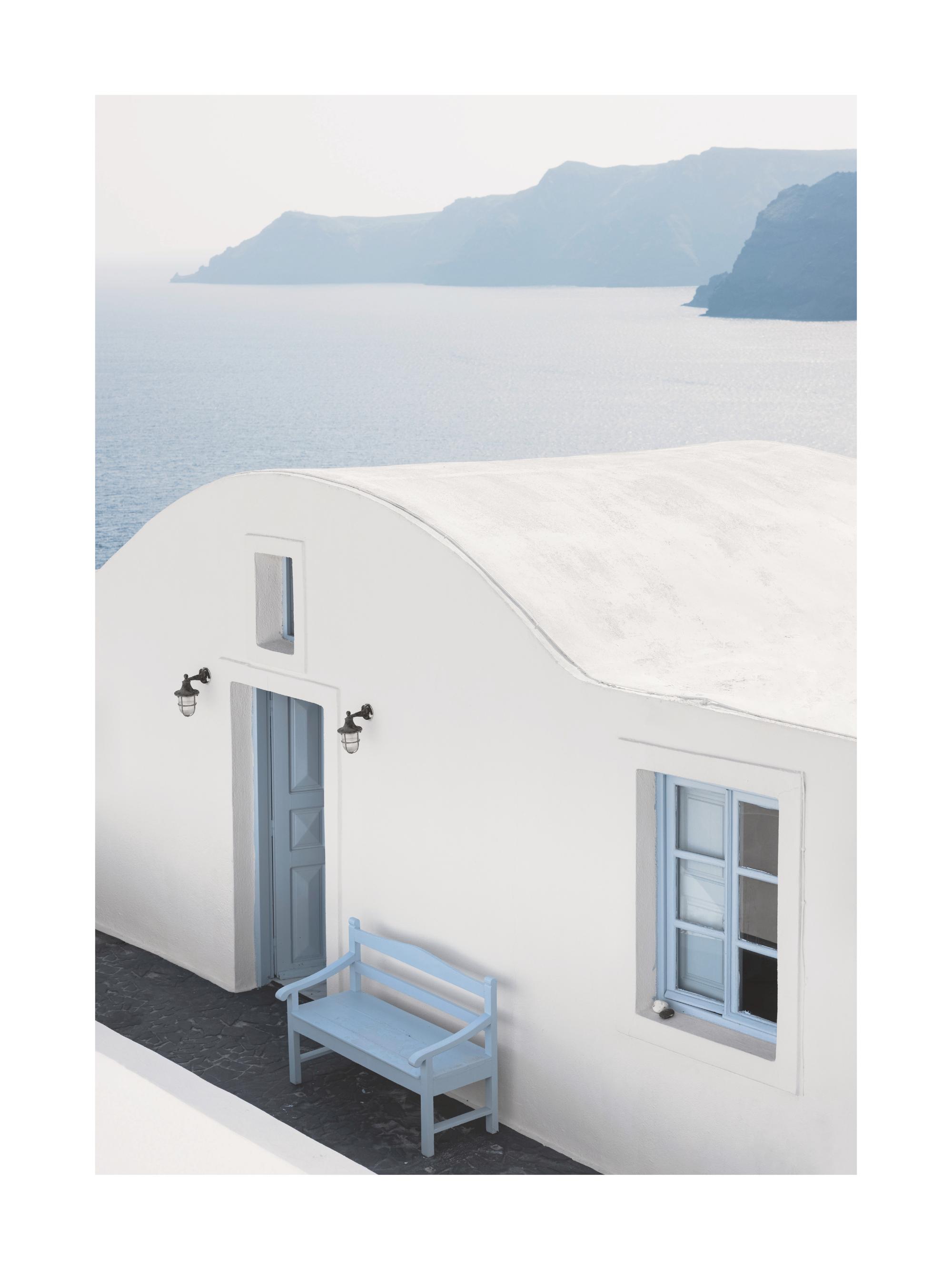 Idyllic Santorini Print