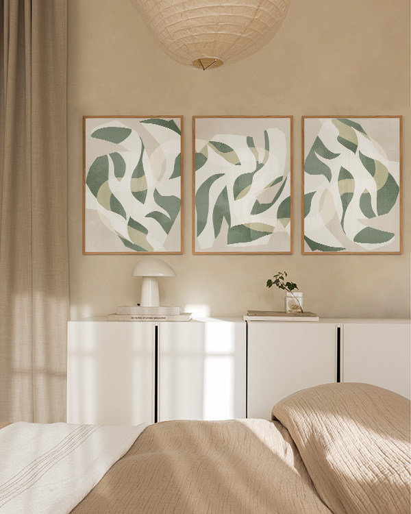 Imperfect Botanical Duo Poster pack