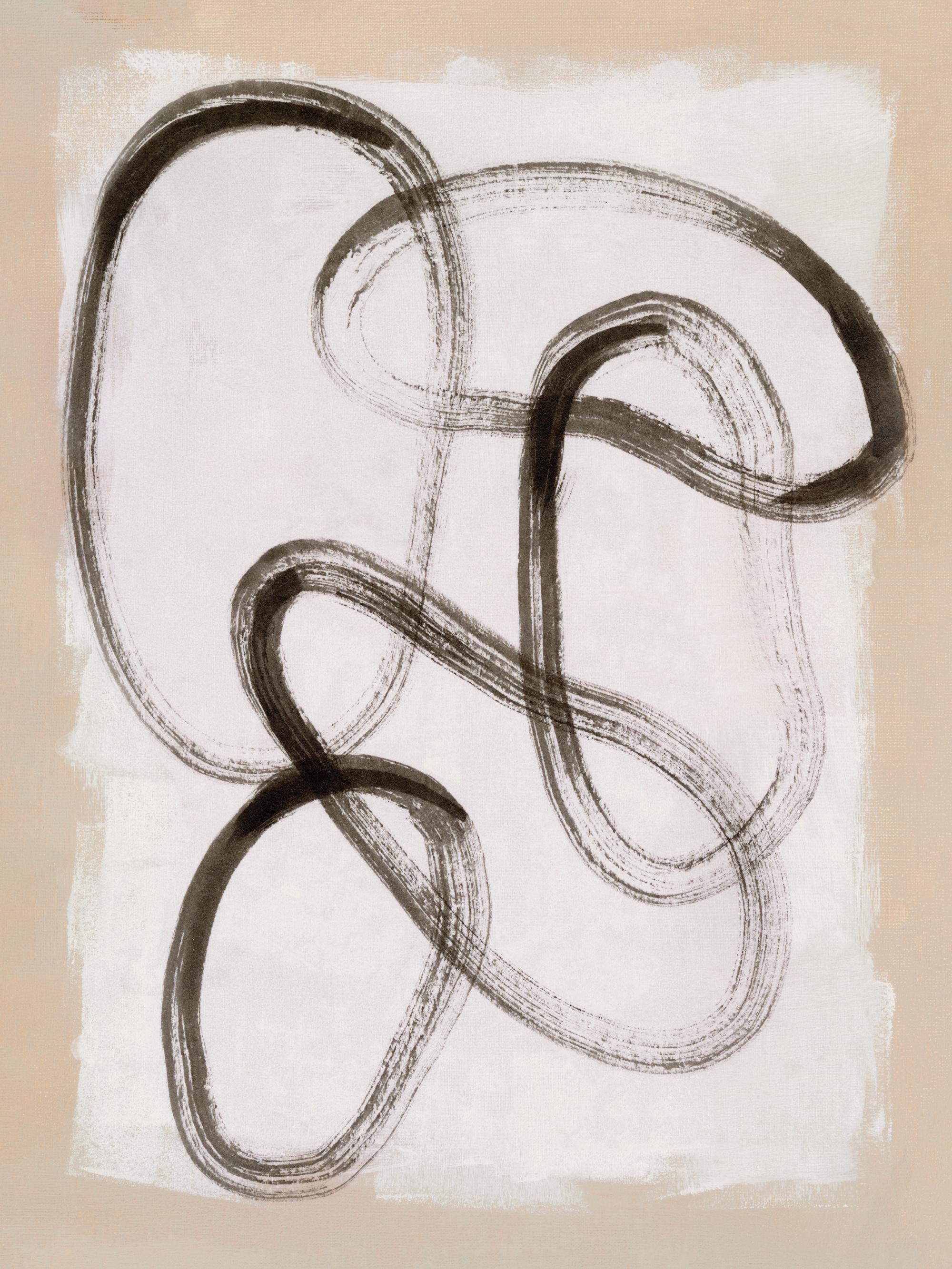 Infinate Brush Strokes Print
