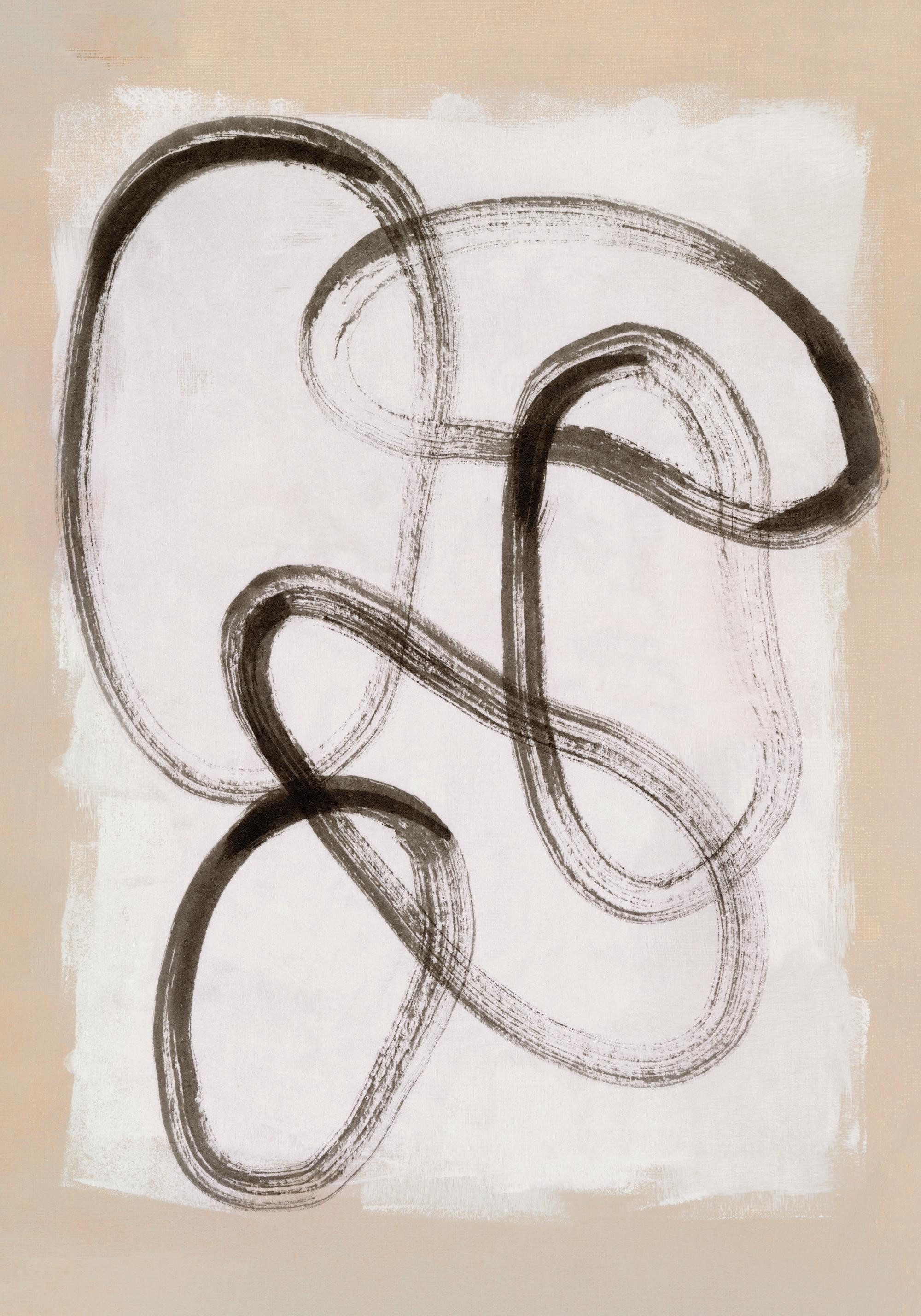 Infinate Brush Strokes Print