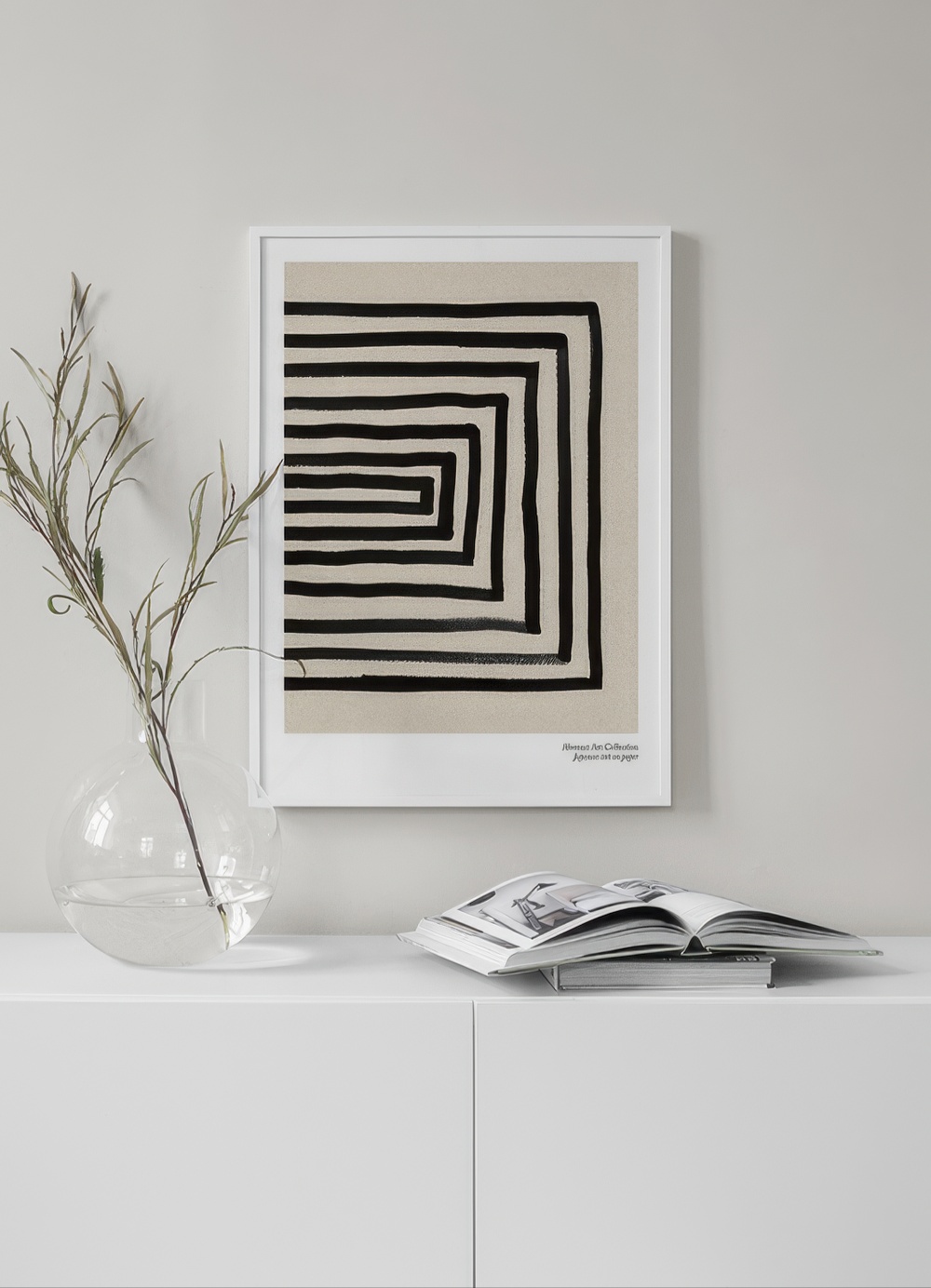 Japanese Ink No1 Print