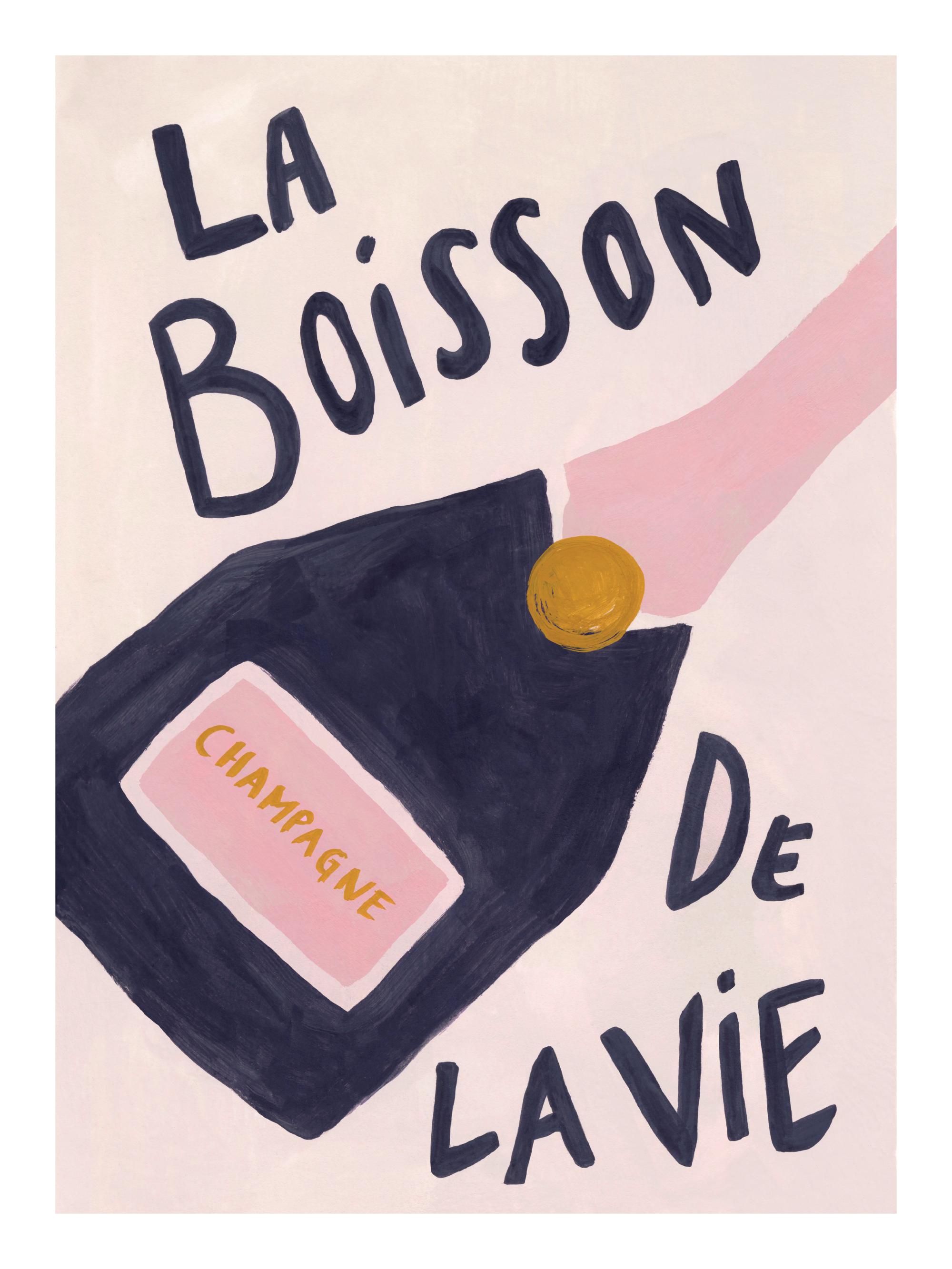 La Boisson de la Vie Print