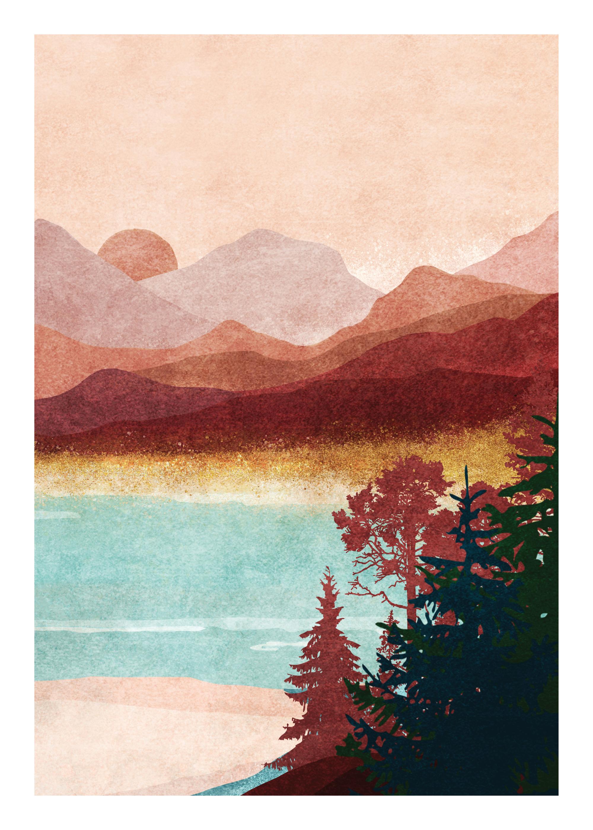 Lake Right Print