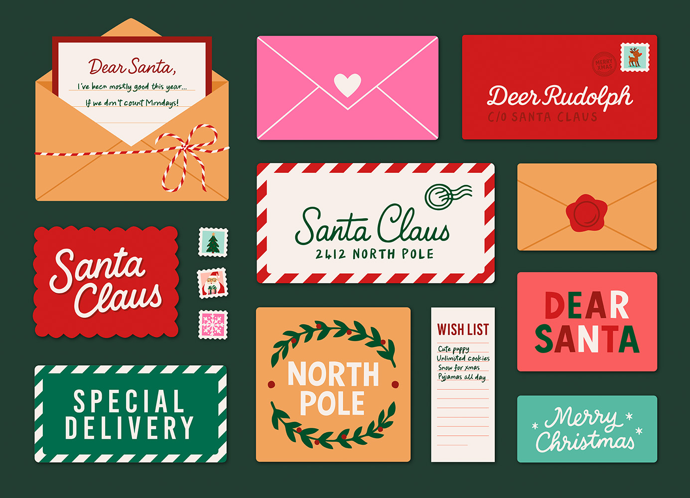 Letters for Santa Print