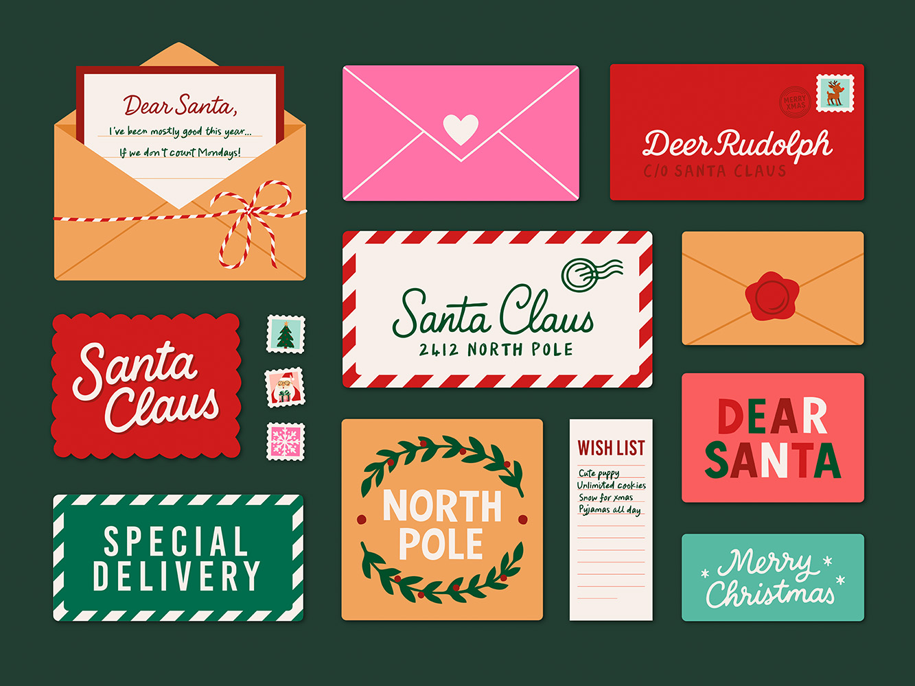 Letters for Santa Print