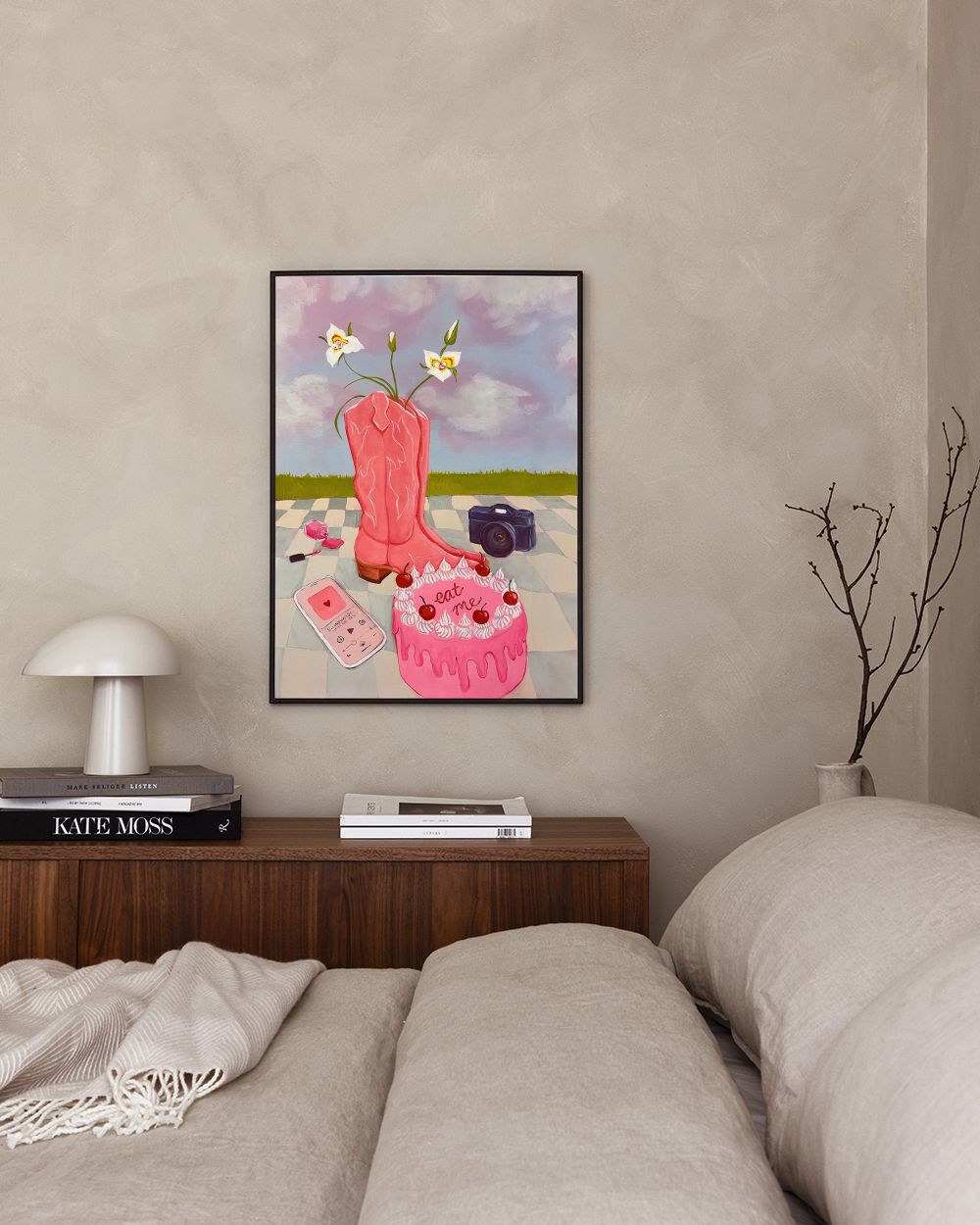 Lindsey Cherek - Still Life with Fake Cake Print