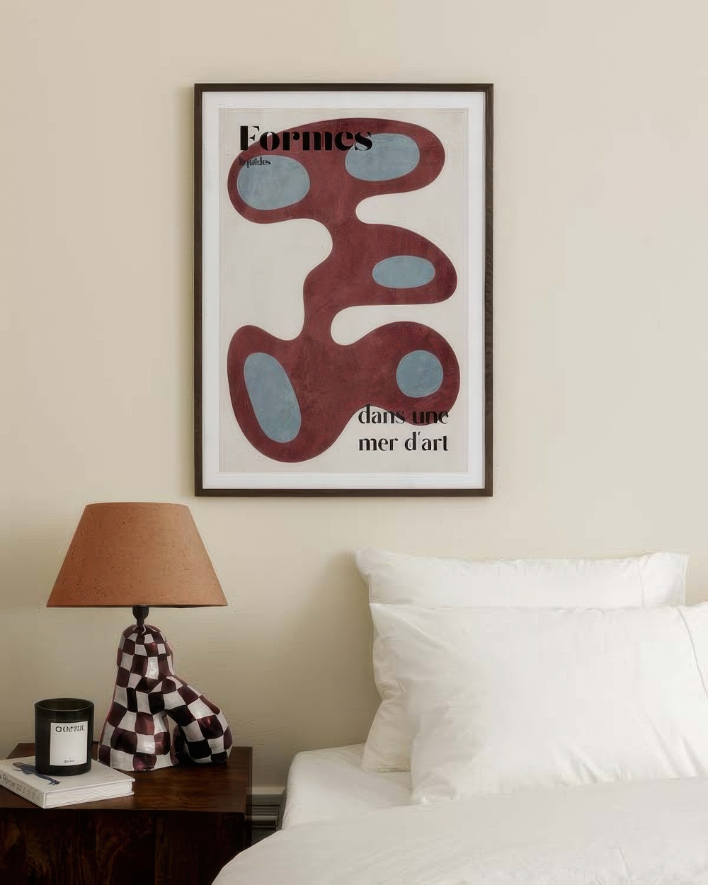 Liquid Shapes No2 Print